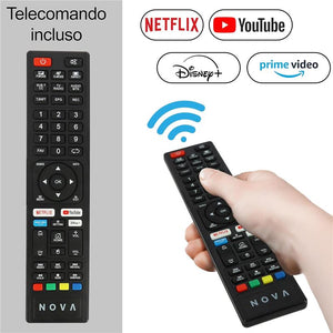 NOVA SMART TV PANEL CLASS A 43 FHD CON BLUETOOTH ANDROID 14 USB SUPPORT