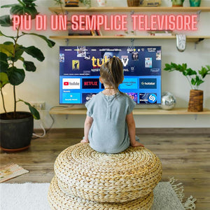 NOVA SMART TV PANEL CLASS A 43 FHD CON BLUETOOTH ANDROID 14 USB SUPPORT