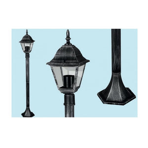 LAMPIONEA PIANTANA DA ESTERNO ARKADIA 1 LUCE 15 X 16,5 X H 122