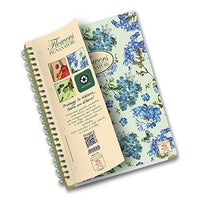 BLOCCO SPIRALE NATURE FLOWER A4