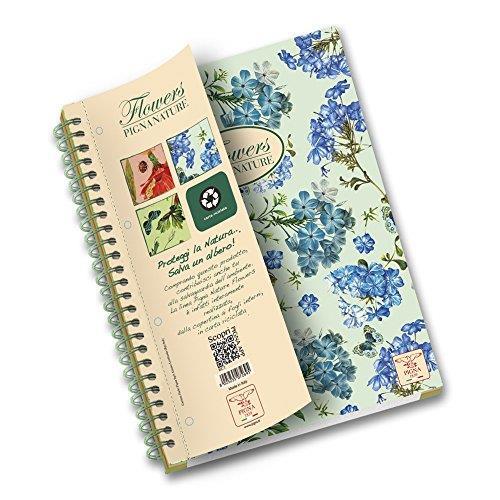 BLOCCO SPIRALE NATURE FLOWER A4