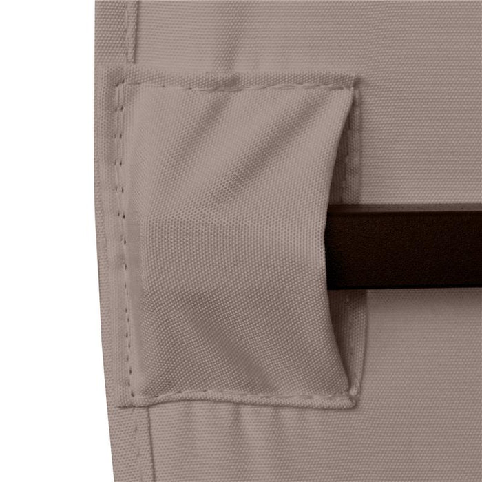 TETTO DI RICAMBIO PER GAZEBO 3X3M IN POLIESTERE CON PRESE D'ARIA E FORI DI DRENAGGIO BEIGE