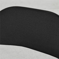 SET DI 4 SEDIE PIEGHEVOLI CON SEDUTA IMBOTTITA IN POLIESTERE E STRUTTURA IN ACCIAIO NERO