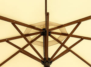 OMBRELLONE LEGNO DECENTRATO ASTER 3X3 PALO 75