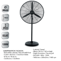 VENTILATORE A PIANTANA VE1960 D