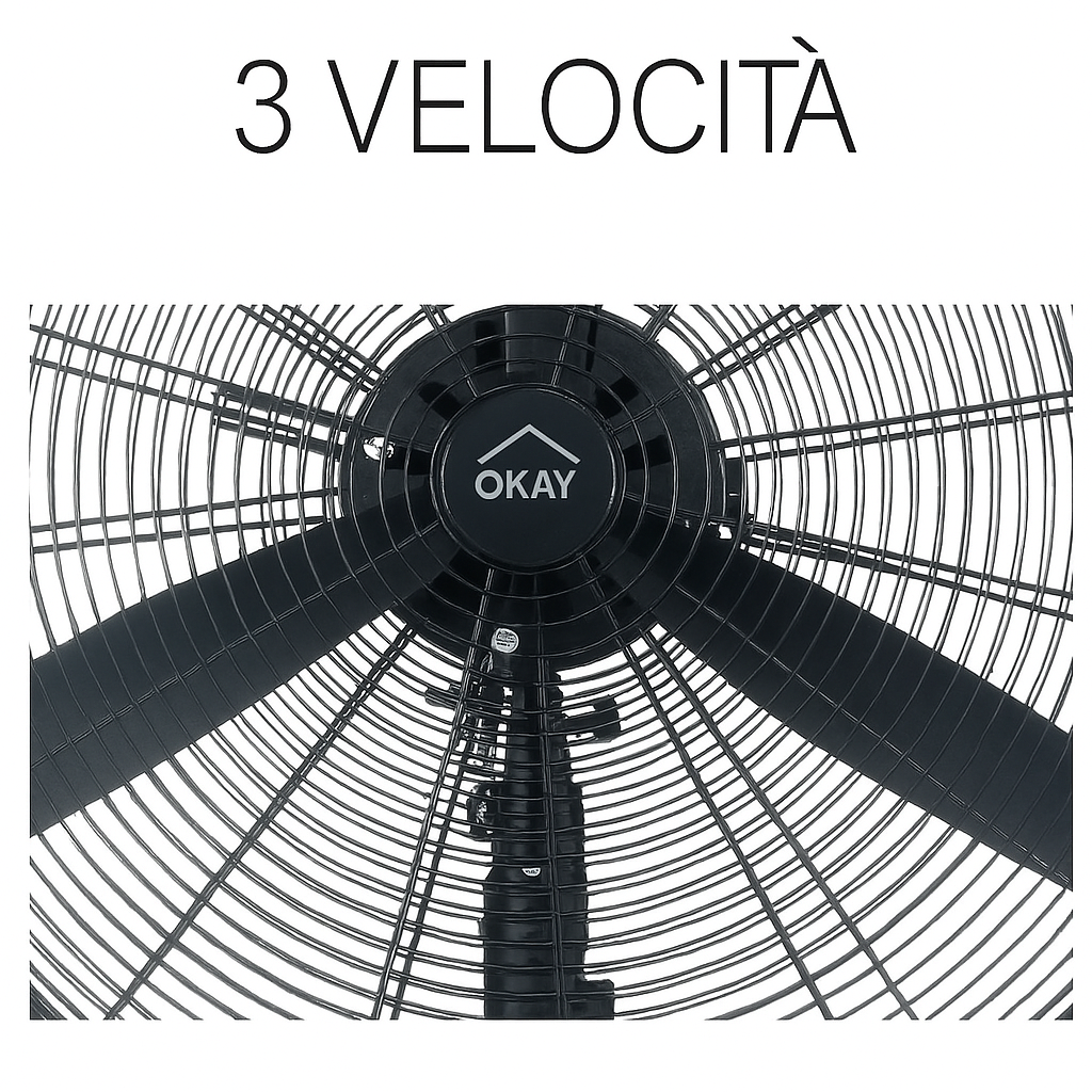 VENTILATORE A PIANTANA VE1960 D