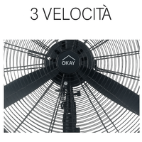 VENTILATORE A PIANTANA VE1960 D