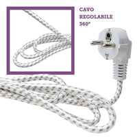 HIGH- TECH FERRO DA STIRO  CON PIASTRA IN ACCIAIO 2000 W