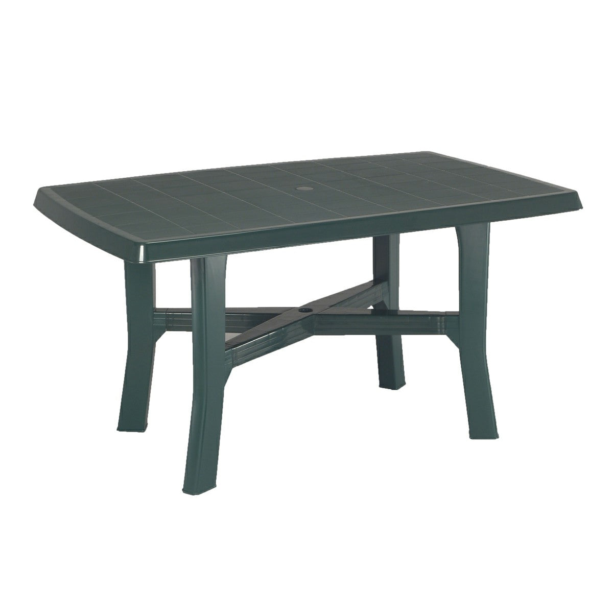 TAVOLO RETTANG.138x88x72 CM RODANO VERDE ELEGANCE - IPAE-PROGARDEN