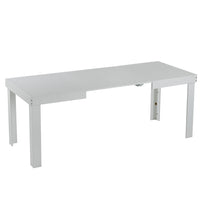 Tavolo da Pranzo Allungabile Fino a 6 Posti 120-200cm Bianco Cucina Estensibile