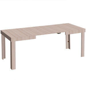 Tavolo da Pranzo Allungabile Fino a 6 Posti 120-200cm Olmo Cucina Estensibile