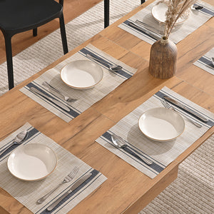 Tavolo da Pranzo Allungabile Fino 6 Posti 120-200cm Quercia Cucina Estensibile