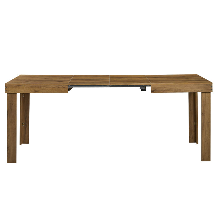 Tavolo da Pranzo Allungabile Fino 6 Posti 120-200cm Quercia Cucina Estensibile