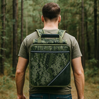 Zaino Borsa Frigo 18L Verde Militare per Campeggio Mare Picnic Trekking Multiuso