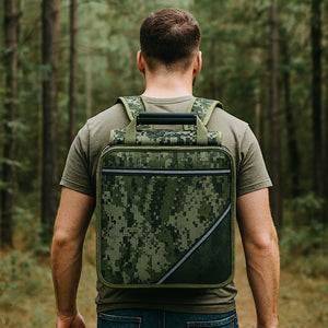 Zaino Borsa Frigo 18L Verde Militare per Campeggio Mare Picnic Trekking Multiuso