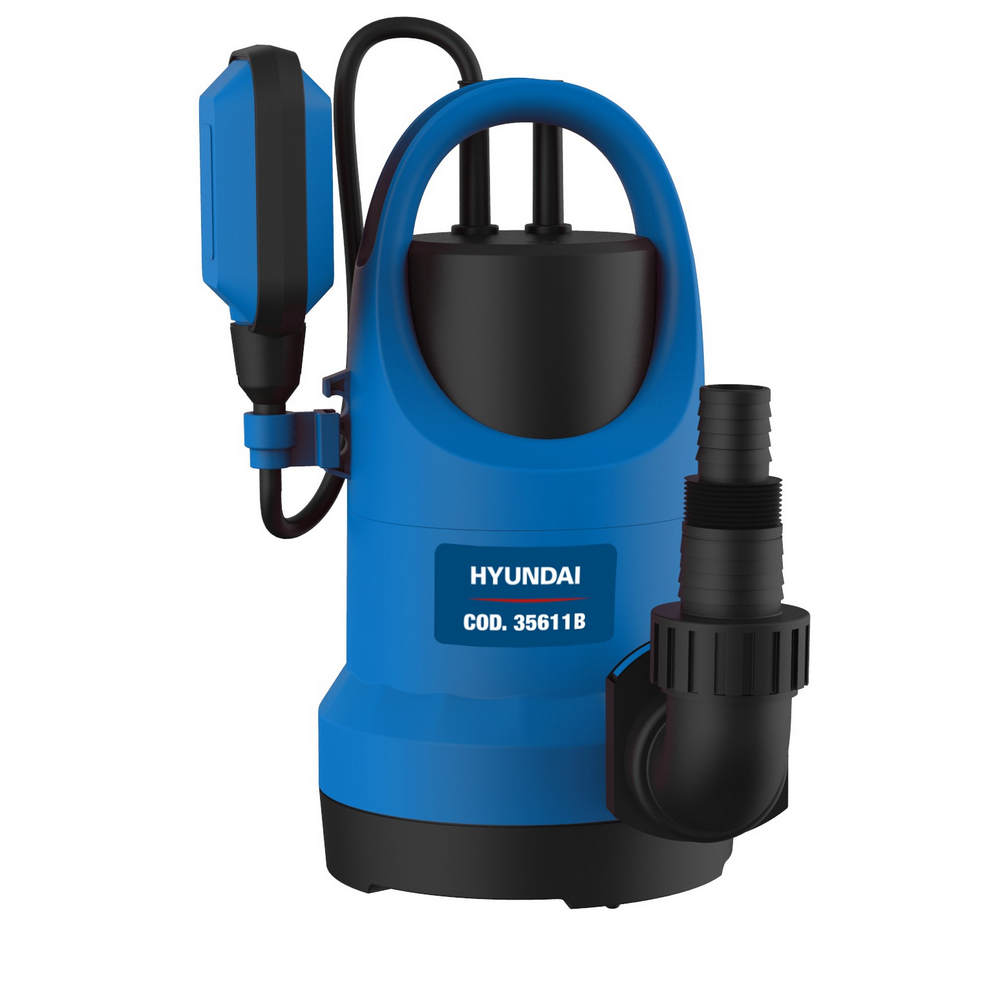 Elettropompa Sommersa Hyundai 35611 750 W con Galleggiante