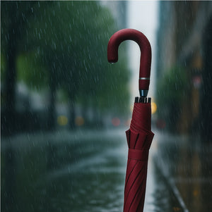 kit 3 Ombrelli Grandi Automatici Antivento 129cm Struttura in Fibra di Vetro Tessuto Extra