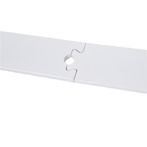 KIT PER PORTA SCORREVOLE CON BINARIO 183CM, ROTELLE E MINUTERIA INCLUSA, BIANCO