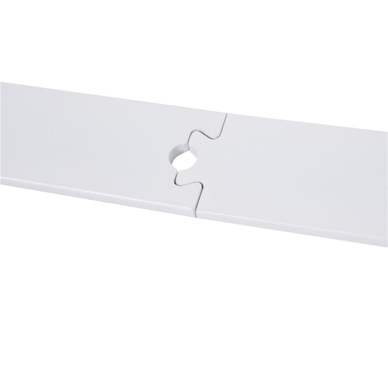 KIT PER PORTA SCORREVOLE CON BINARIO 183CM, ROTELLE E MINUTERIA INCLUSA, BIANCO