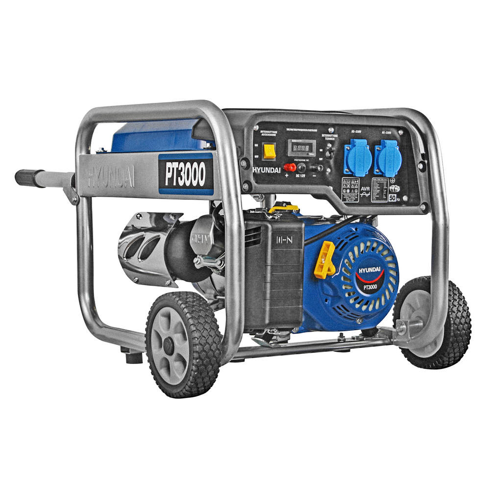 Generatore di Corrente Hyundai 65011 3,0 kW Monofase 4 Tempi