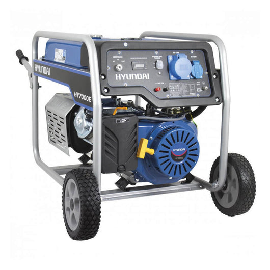 Generatore di Corrente Hyundai 65017 a Benzina 7.5 kW con Ruote
