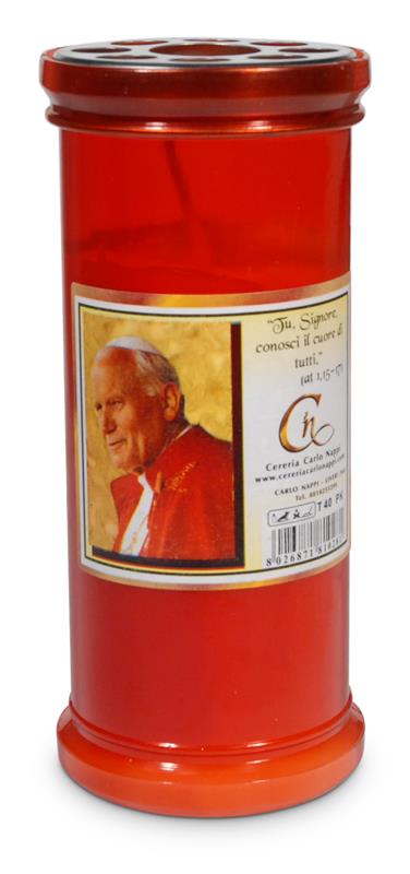 SET 15 LUMINI VOTIVI T40 ROSSO