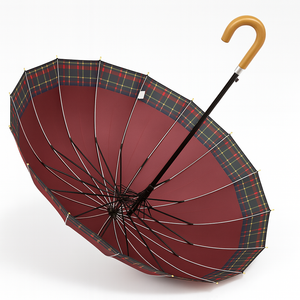 Kit 4 Ombrelli Grandi Automatici Antivento Uomo Donna 16 Stecche Fibra di Vetro