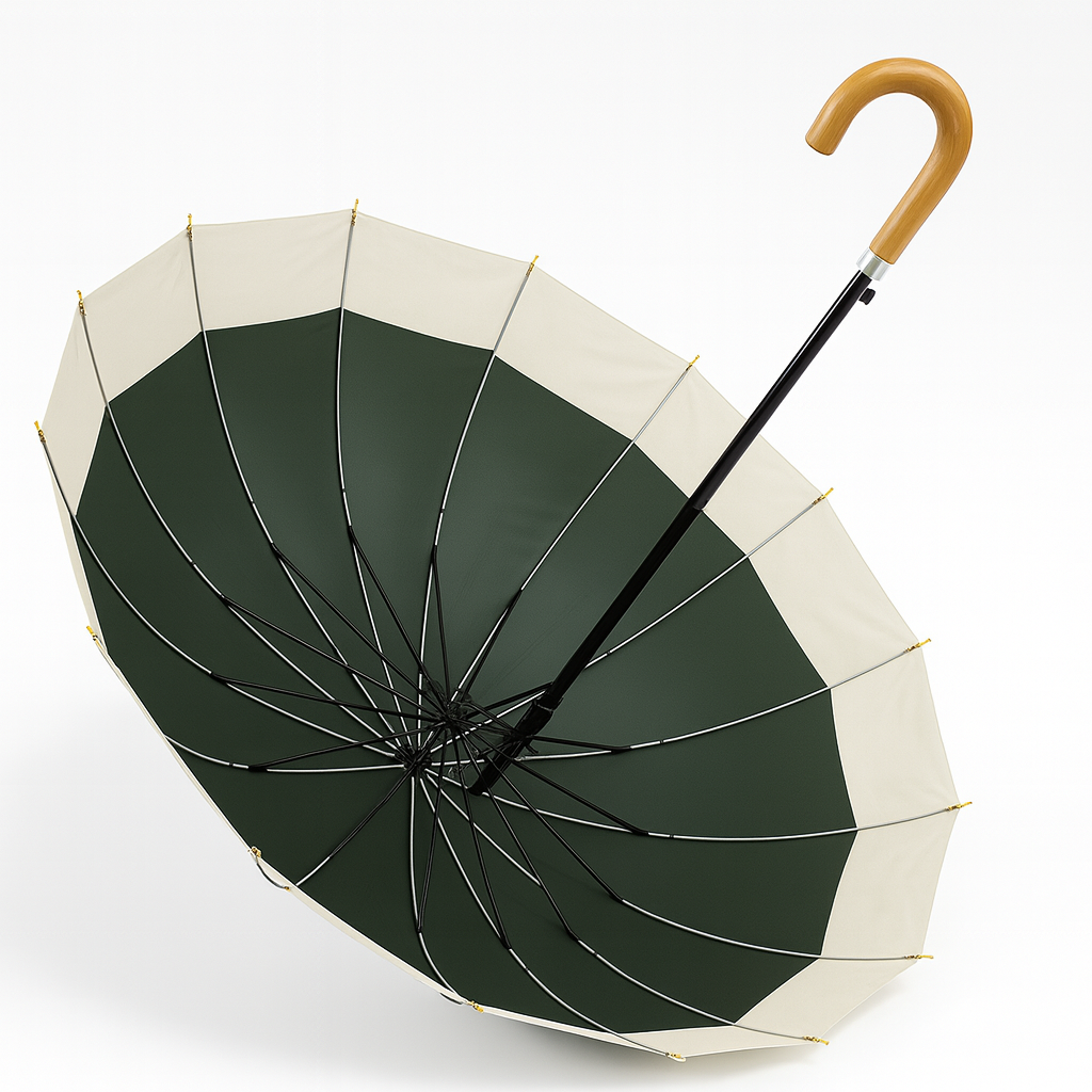 Kit 4 Ombrelli Grandi Automatici Antivento Uomo Donna 12 Stecche Fibra di Vetro