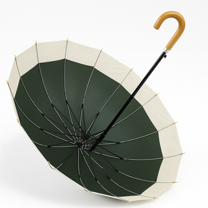 Kit 4 Ombrelli Grandi Automatici Antivento Uomo Donna 12 Stecche Fibra di Vetro