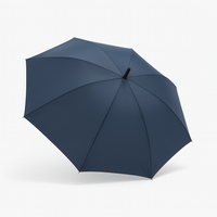 kit 3 Ombrelli Grandi Automatici Antivento 129cm Struttura in Fibra di Vetro Tessuto Extra