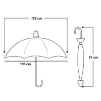 Kit 4 Ombrelli Grandi Automatici Antivento Uomo Donna 12 Stecche Fibra di Vetro