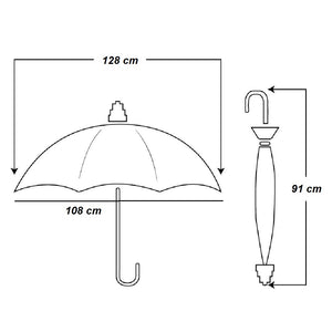 Kit 4 Ombrelli Grandi Automatici Antivento Uomo Donna 12 Stecche Fibra di Vetro