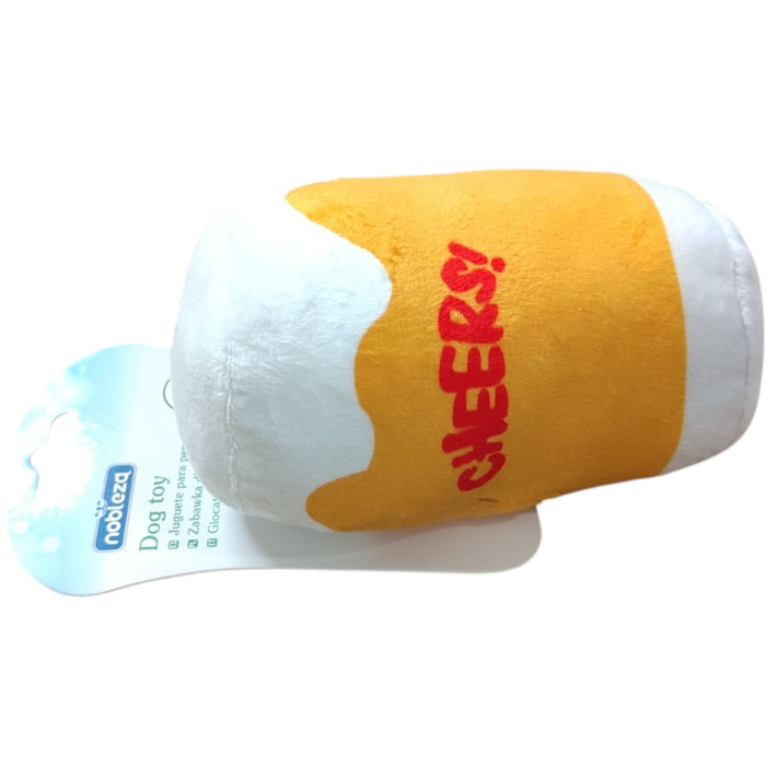Gioco per cani peluche a forma di birra o di boccale