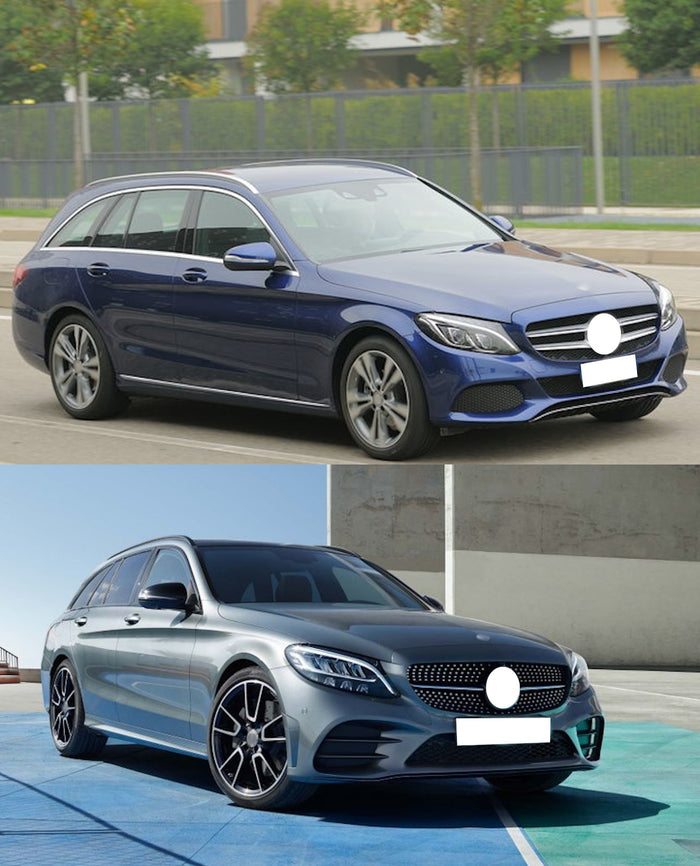 126B-421071 - Tappeto gomma baule - Mercedes Classe C S205 Station Wagon dal 2014-07/2018 , Classe C S205 Station Wagon