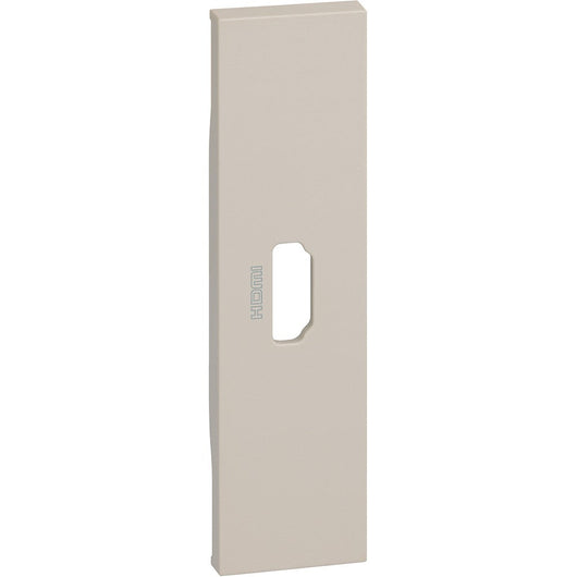 Cover Bticino Living Now per connettore HDMI 1 modulo sabbia KM14