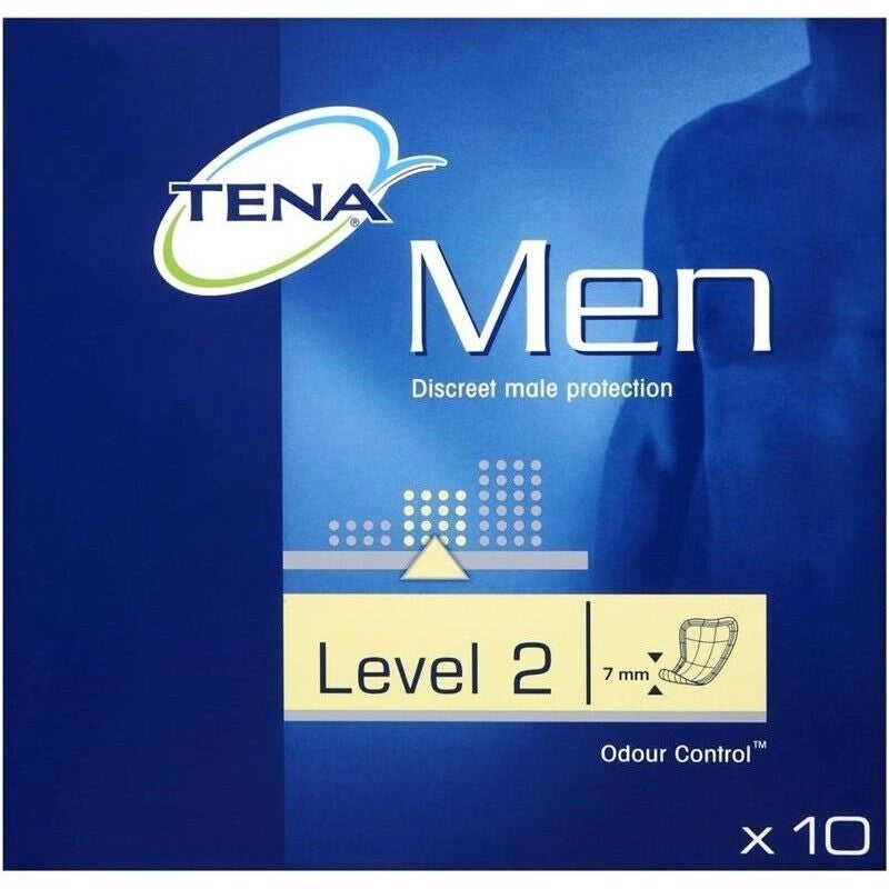 ASSORBENTI TENA MEN ACTIVE FIT LEVEL 2 IN CONFEZIONE DA 10 PEZZI