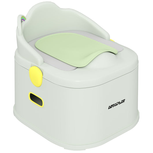 Vasino per Bambini Evolutivo 3 in 1 con Vaschetta Rimovibile Grigio