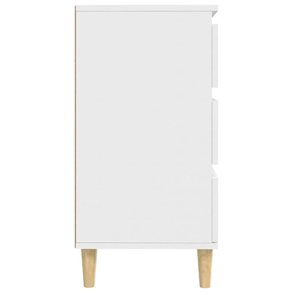 Buffet credenza cassettiera armadio mobile contenitore organizer per cucina soggiorno salotto 60 x 35 x 70 cm legno ingegnerizzato bianco 02_0030352