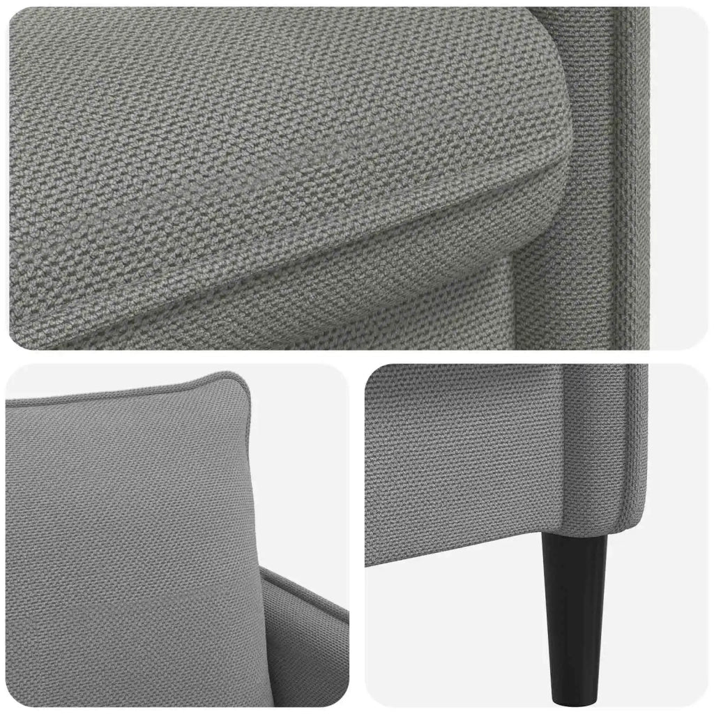 Poltrona XXL Grigio Scuro Velluto 42043560
