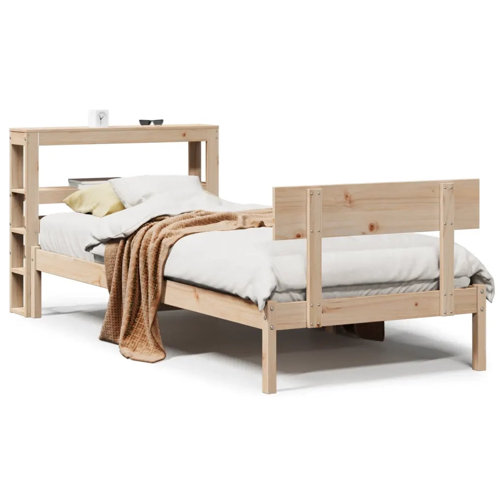vidaXL Letto senza Materasso 90x200 cm in Legno Massello di Pino