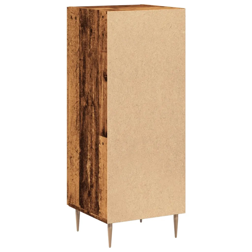 Credenza Legno Antico 34,5x34x90 cm in Truciolato 857183