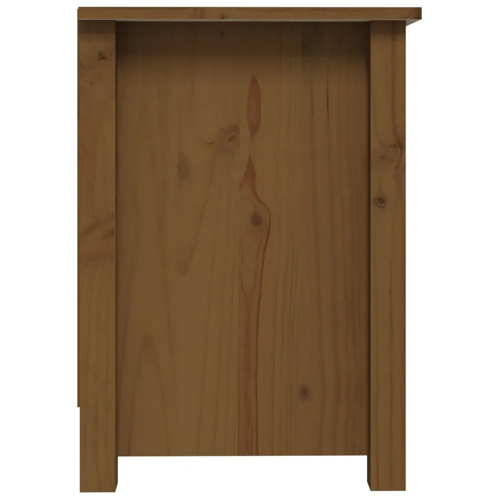 Mobile Porta TV ambra 70x36,5x52 cm in Legno Massello di Pino 814582
