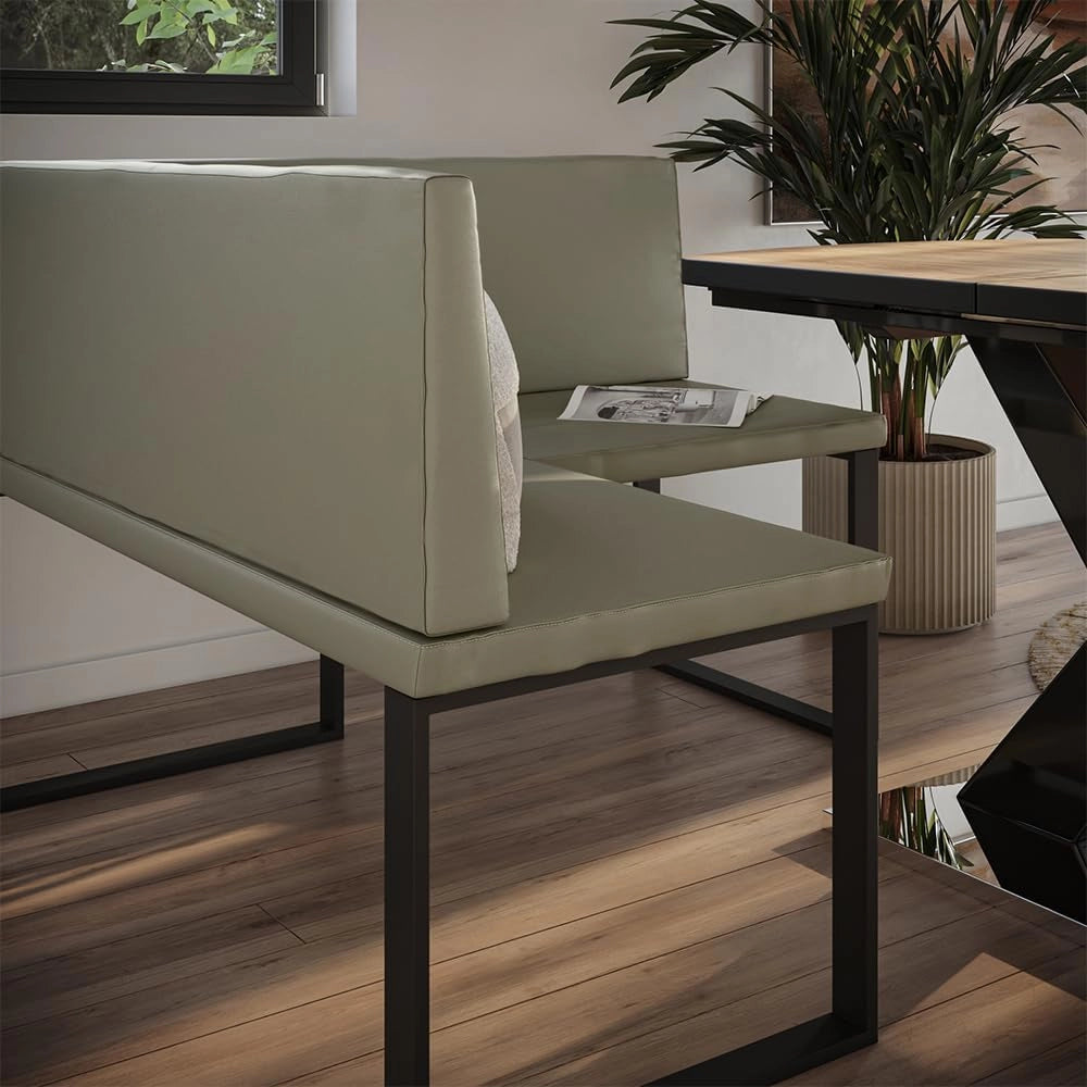 Vicco panca ad angolo Ravon, Cachemire, 120 x 120 cm