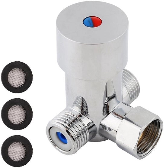 Valvola di Regolazione dell'Acqua Termostatica - Chiusura Automatica dell'Acqua - Materiale in Rame - Facile da Installare - Regolazione della Temperatura - Materiale Duraturo 

Modello: 
Specifica: 
Codice Prodotto: