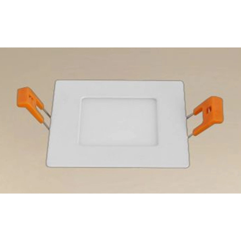 Trade Shop - Pannello Led 3 Watt Da Incasso Quadrato Bianco 85 Mm Luce 3000k-6500k Ip20 00076 -