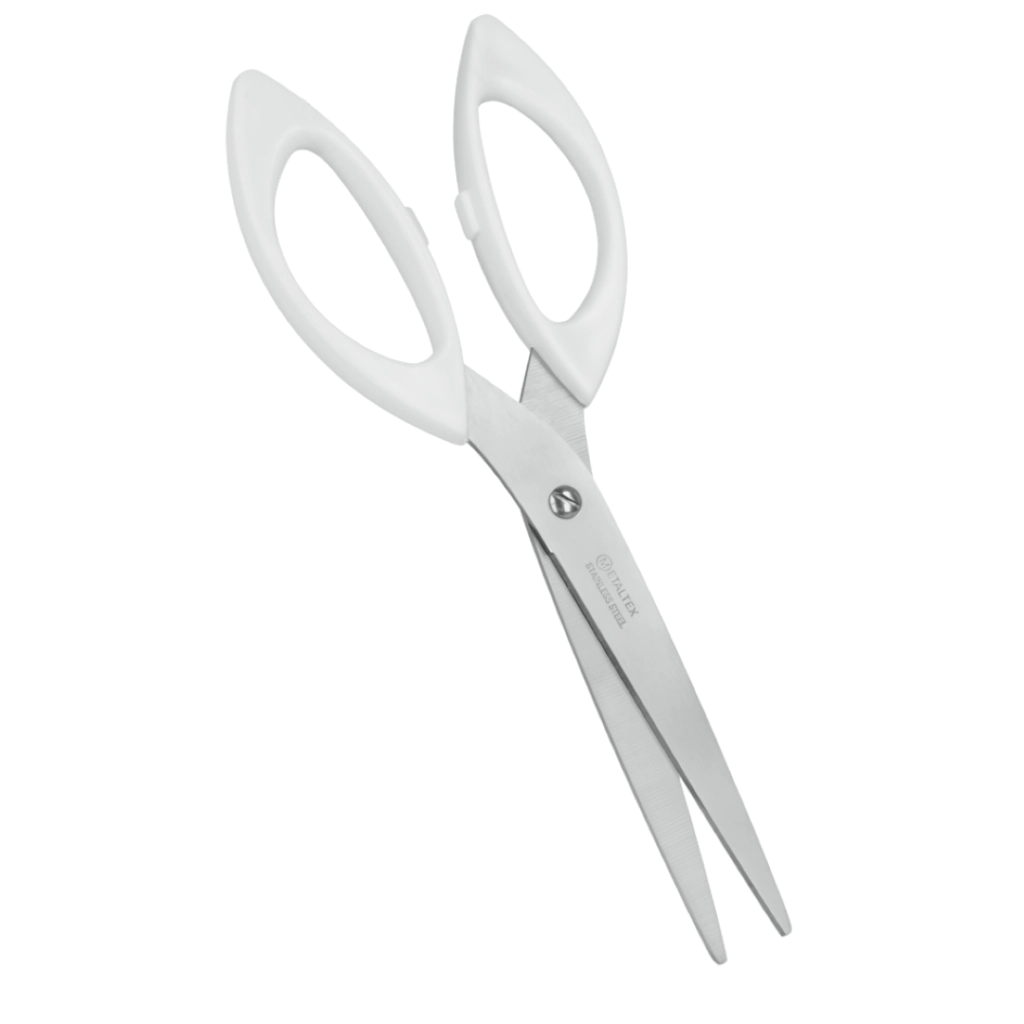 Forbici Inox Manico Plastica Abs Cm 21 Flippy Set 5 Pezzi - Metaltex