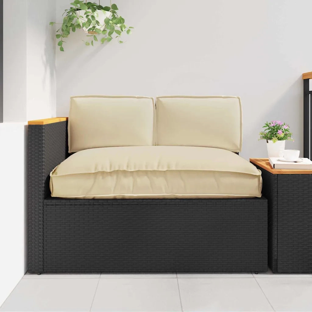 vidaXL Set di Cuscini per Pallet 3 pcs Beige 120 x 80 x 12 cm