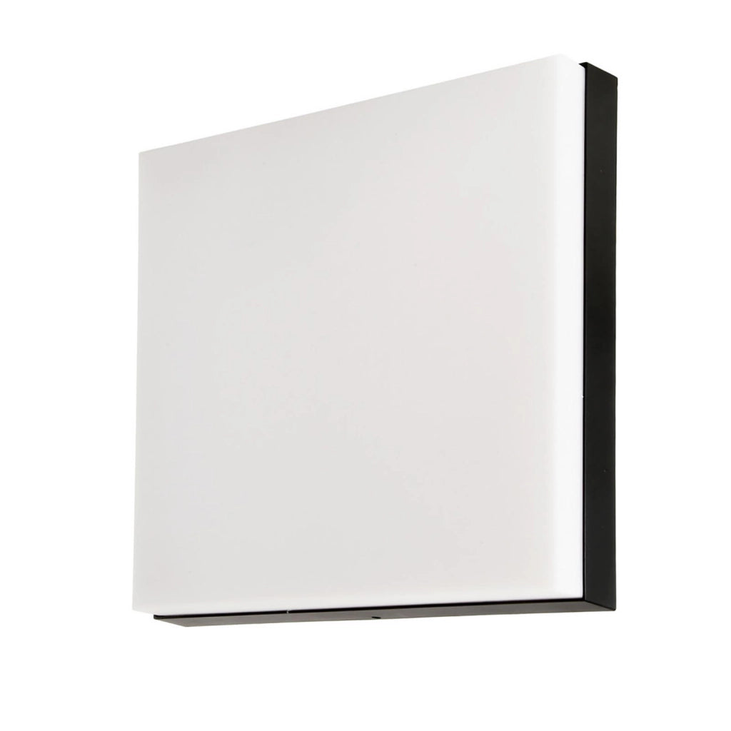 Applique LED 3W parete crepuscolare illuminazione numero civico IP54 CCT da 3000K a 4000K luce ingresso negozio NERO