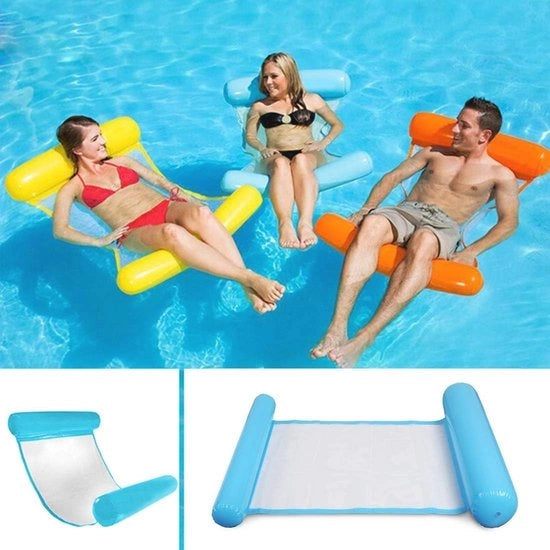 Materasso galleggiante 4 in 1 - Inflabile e multifunzionale per piscina