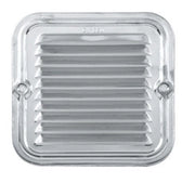 GRIGLIA AERAZIONE ALLUM C/RETE ANTINS 14X14 CM- 1,0 pz